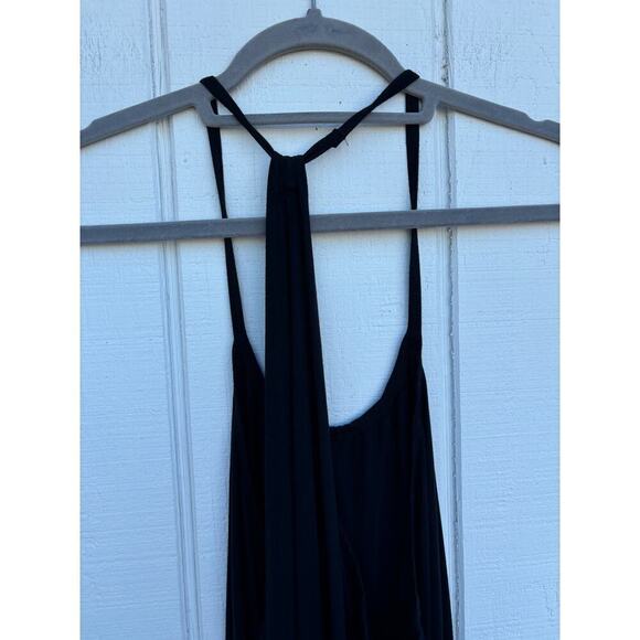Fabletics Neema Maxi Dress, T Back, Racerback, Strappy, Black, Sz M - Picture 5 of 5